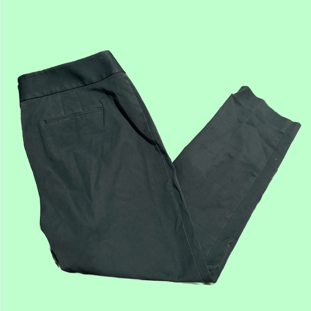 Loft Ann Taylor Julie blue green Capri pants measurements in pictures  VGC